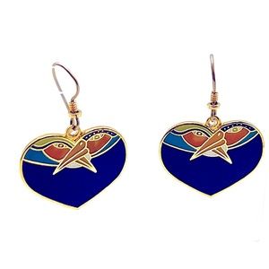 VINTAGE Laurel Burch earrings (A)